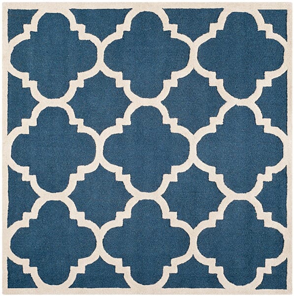 Safavieh Cambridge Cam140G Navy / Ivory Rugs.