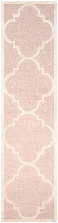Safavieh Cambridge Cam140M Light Pink / Ivory Geometric Area Rug