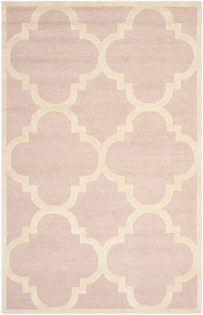 Safavieh Cambridge Cam140M Light Pink / Ivory Geometric Area Rug