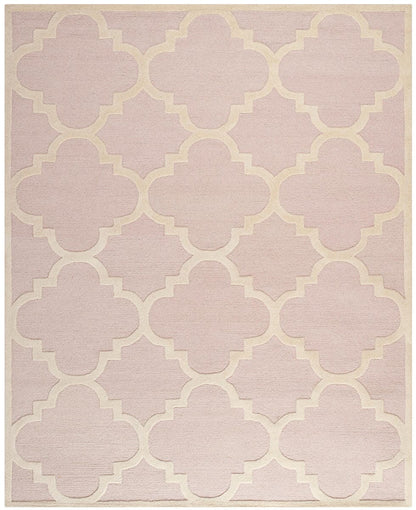 Safavieh Cambridge Cam140M Light Pink / Ivory Geometric Area Rug