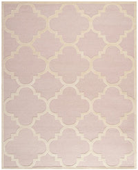 Safavieh Cambridge Cam140M Light Pink / Ivory Geometric Area Rug