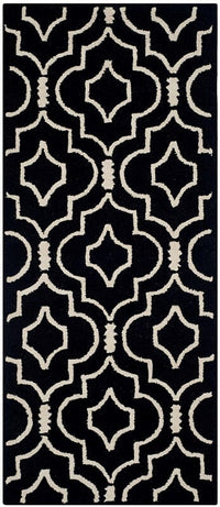 Safavieh Cambridge Cam141E Black / Ivory Geometric Area Rug