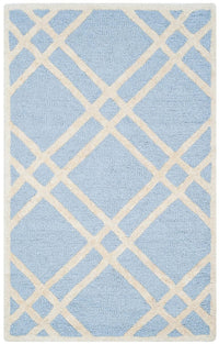 Safavieh Cambridge Cam142A Light Blue / Ivory Geometric Area Rug