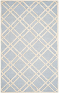 Safavieh Cambridge Cam142A Light Blue / Ivory Geometric Area Rug