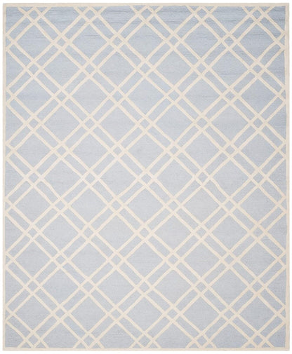 Safavieh Cambridge Cam142A Light Blue / Ivory Geometric Area Rug