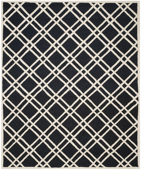 Safavieh Cambridge Cam142E Black / Ivory Rugs.