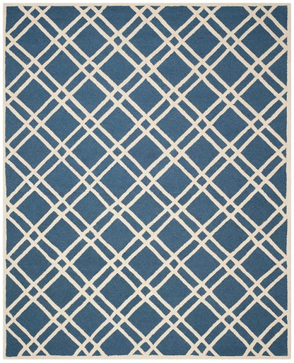 Safavieh Cambridge Cam142G Navy Blue / Ivory Geometric Area Rug