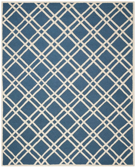 Safavieh Cambridge Cam142G Navy Blue / Ivory Rugs.