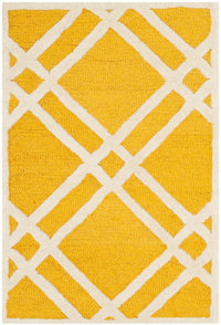 Safavieh Cambridge Cam142Q Gold / Ivory Geometric Area Rug