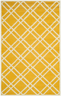 Safavieh Cambridge Cam142Q Gold / Ivory Geometric Area Rug