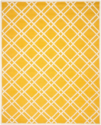 Safavieh Cambridge Cam142Q Gold / Ivory Geometric Area Rug