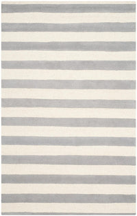 Safavieh Cambridge Cam154A Grey / Ivory Striped Area Rug