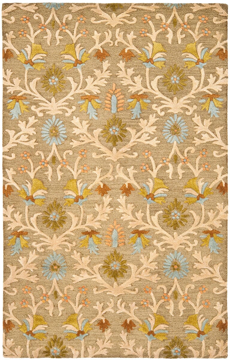 Safavieh Cambridge Cam235A Moss / Multi Area Rug