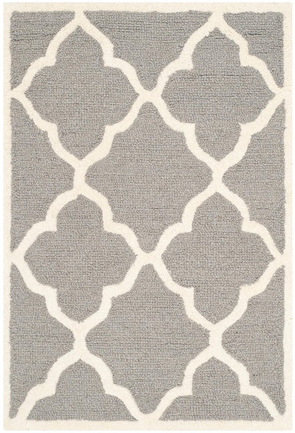 Safavieh Cambridge Cam312D Dark Grey / Ivory Geometric Area Rug