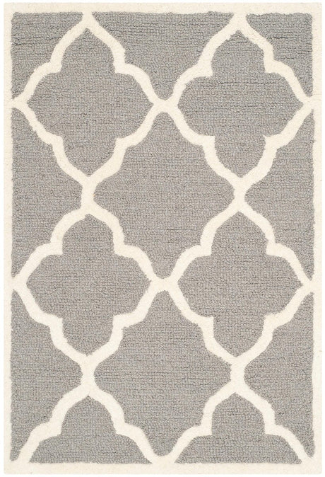 Safavieh Cambridge Cam312D Dark Grey / Ivory Rugs.