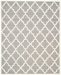 Safavieh Cambridge Cam312D Dark Grey / Ivory Geometric Area Rug