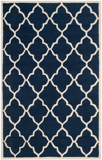 Safavieh Cambridge Cam312M Navy / Ivory Geometric Area Rug