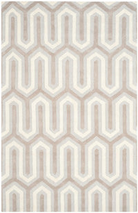 Safavieh Cambridge Cam351E Light Blue / Grey Damask Area Rug