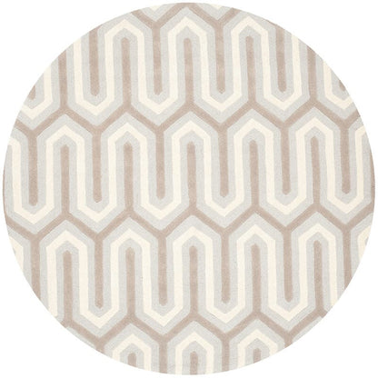 Safavieh Cambridge Cam351E Light Blue / Grey Damask Area Rug