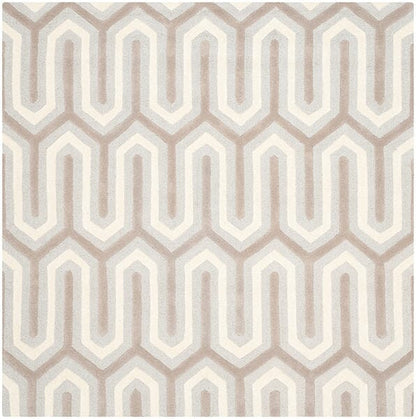 Safavieh Cambridge Cam351E Light Blue / Grey Damask Area Rug