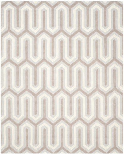 Safavieh Cambridge Cam351E Light Blue / Grey Damask Area Rug