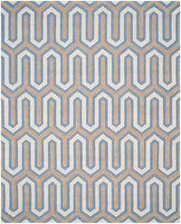 Safavieh Cambridge Cam351M Navy / Grey Damask Area Rug