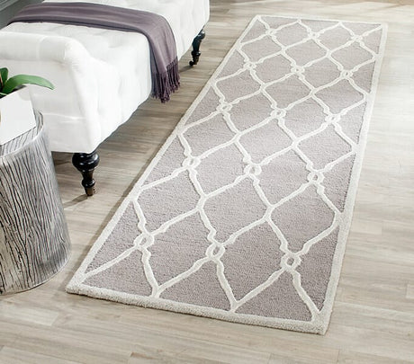 Safavieh Cambridge Cam352D Dark Grey / Ivory Rugs.