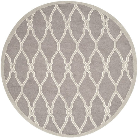 Safavieh Cambridge Cam352D Dark Grey / Ivory Rugs.