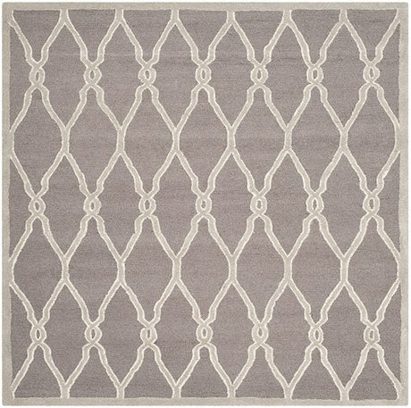 Safavieh Cambridge Cam352D Dark Grey / Ivory Rugs.