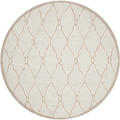 Safavieh Cambridge Cam352L Light Grey / Ivory Geometric Area Rug