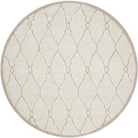 Safavieh Cambridge Cam352L Light Grey / Ivory Geometric Area Rug