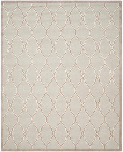 Safavieh Cambridge Cam352L Light Grey / Ivory Geometric Area Rug