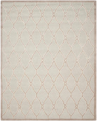 Safavieh Cambridge Cam352L Light Grey / Ivory Geometric Area Rug