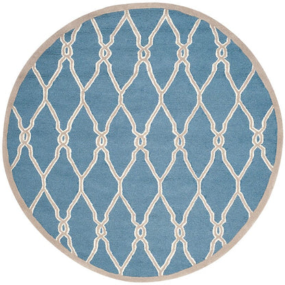 Safavieh Cambridge Cam352M Navy / Ivory Geometric Area Rug