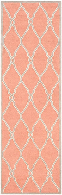 Safavieh Cambridge Cam352W Coral / Ivory Geometric Area Rug