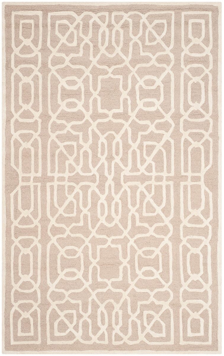 Safavieh Cambridge Cam570J Beige / Ivory Geometric Area Rug