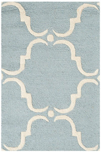 Safavieh Cambridge Cam703B Blue / Ivory Geometric Area Rug