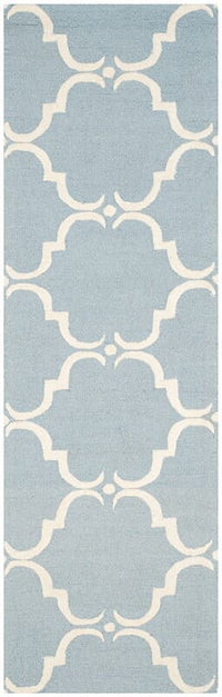 Safavieh Cambridge Cam703B Blue / Ivory Geometric Area Rug