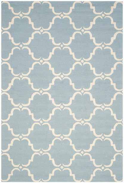 Safavieh Cambridge Cam703B Blue / Ivory Geometric Area Rug