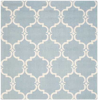 Safavieh Cambridge Cam703B Blue / Ivory Geometric Area Rug