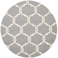 Safavieh Cambridge Cam703D Dark Grey / Ivory Geometric Area Rug