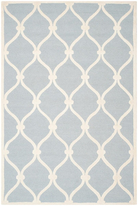 Safavieh Cambridge Cam710B Blue / Ivory Rugs.