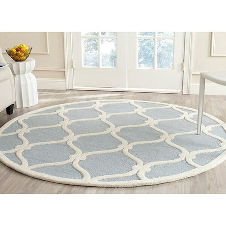 Safavieh Cambridge Cam710B Blue / Ivory Rugs.