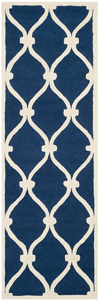 Safavieh Cambridge Cam710M Navy / Ivory Geometric Area Rug