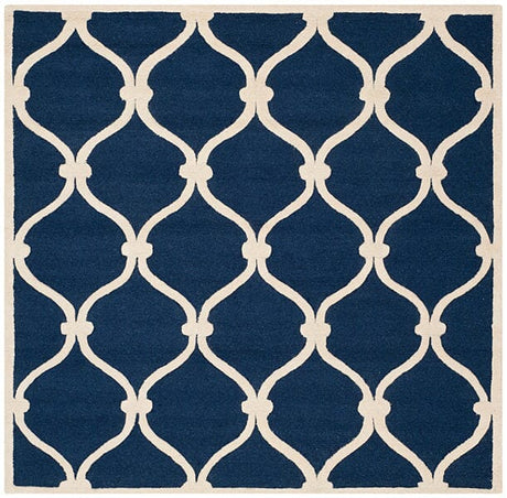 Safavieh Cambridge Cam710M Navy / Ivory Rugs.