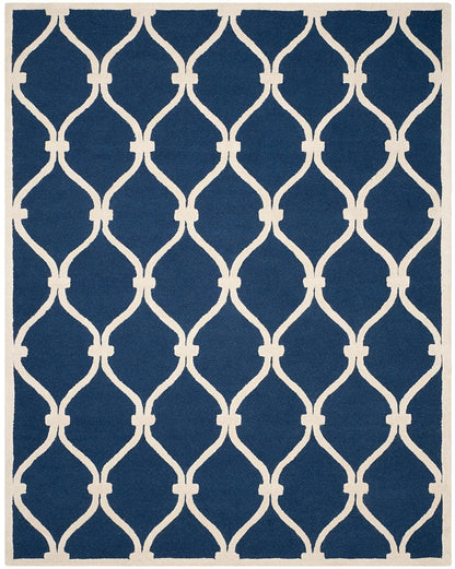 Safavieh Cambridge Cam710M Navy / Ivory Geometric Area Rug