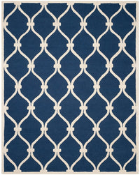 Safavieh Cambridge Cam710M Navy / Ivory Geometric Area Rug