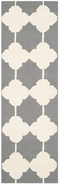 Safavieh Cambridge Cam719D Dark Grey / Ivory Geometric Area Rug