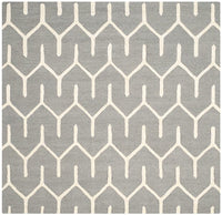 Safavieh Cambridge Cam720D Dark Grey / Ivory Geometric Area Rug