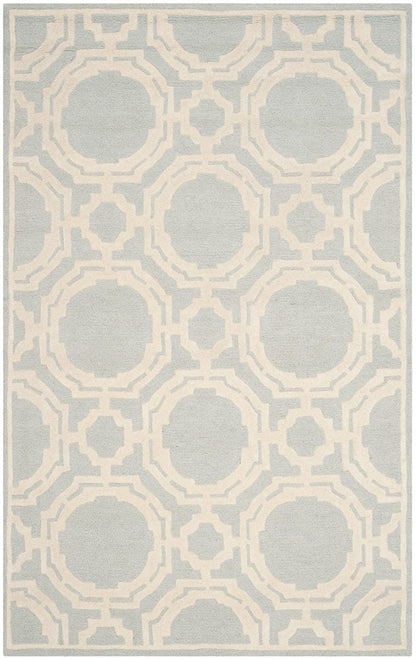 Safavieh Cambridge Cam721G Grey / Ivory Geometric Area Rug